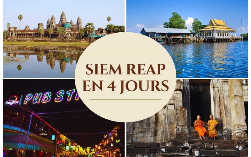 4 Jours à Siem Reap : Guide Idéal pour Explorer Angkor et ses Merveilles