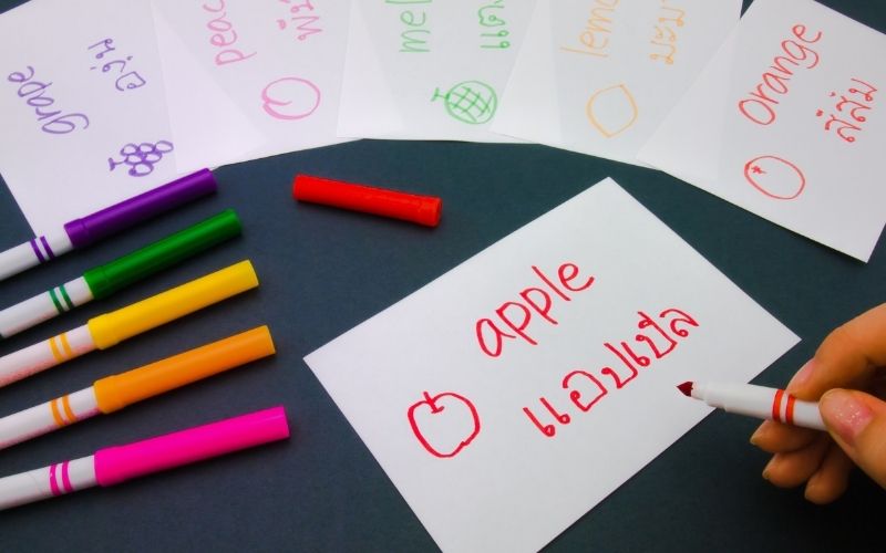 Apprentissage de la langue thaïlandaise