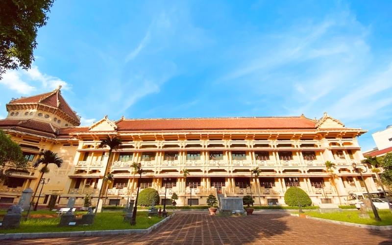 Architecture indochinoise magnifique du musée
