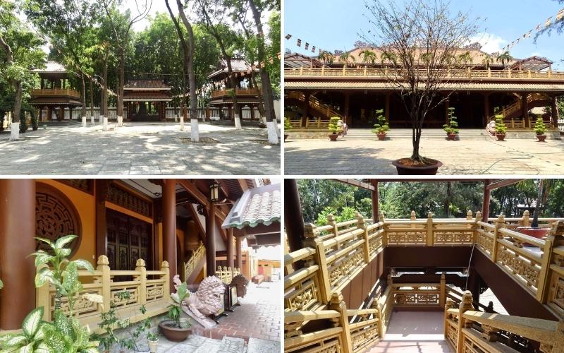 Architecture de la Pagode Giac Lam