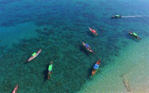 Activités à la plage de Ngapali Myanmar