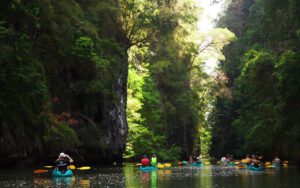 Ao Thalane au nord de Krabi