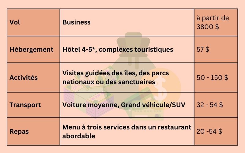 Budget élevé