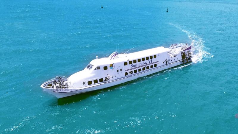 Bateau rapide pour Phu Quoc