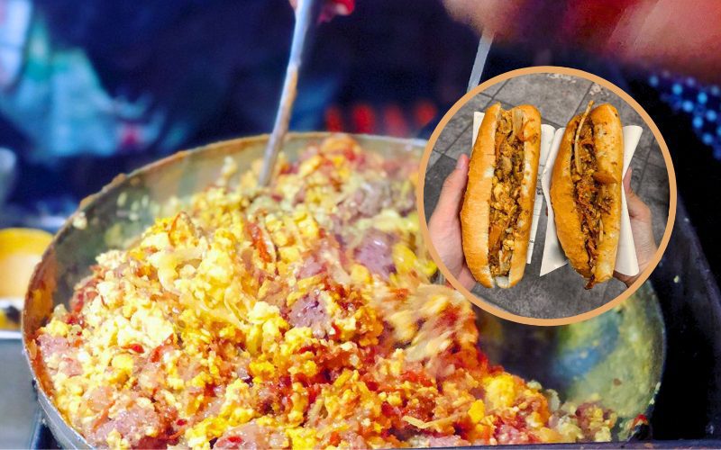 Banh Mi Dan To - Un plat célèbre d'Hanoï la nuit