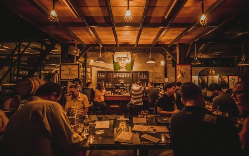 Bar à Phnom Penh