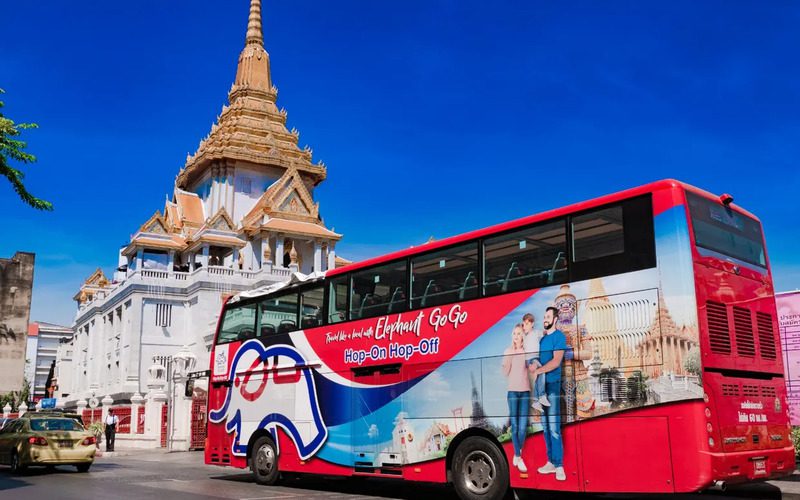 Bus publics de Bangkok à Khao Yai