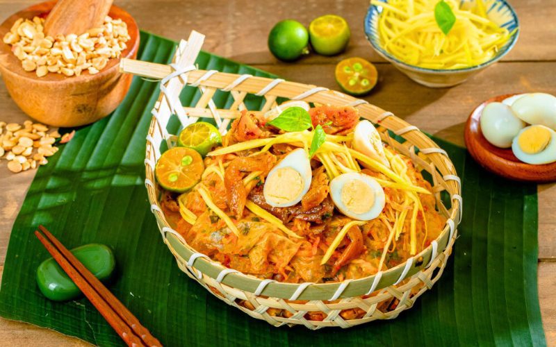 Bánh Tráng Trộn (Salade de Feuilles de Riz) meilleurs plats à Ho Chi Minh-Ville