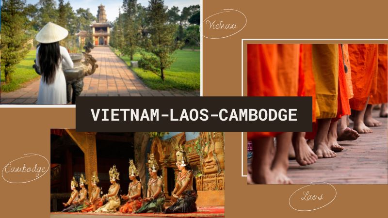 Circuits combinés Vietnam Laos Cambodge