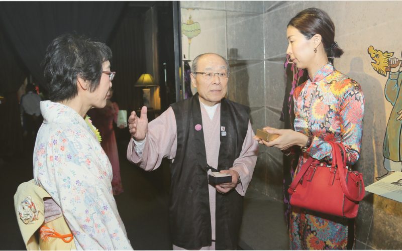 Commémoration du 45e anniversaire des relations diplomatiques entre le Vietnam et le Japon au Musée de l'Ao Dai à Ho Chi Minh-Ville