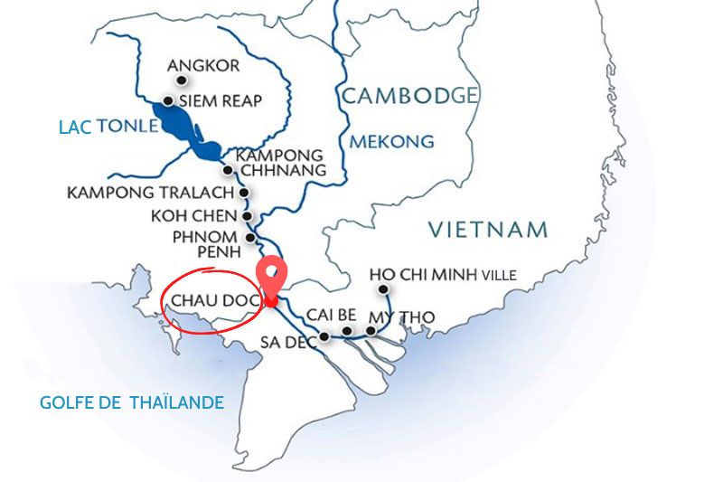 Chau Doc Location