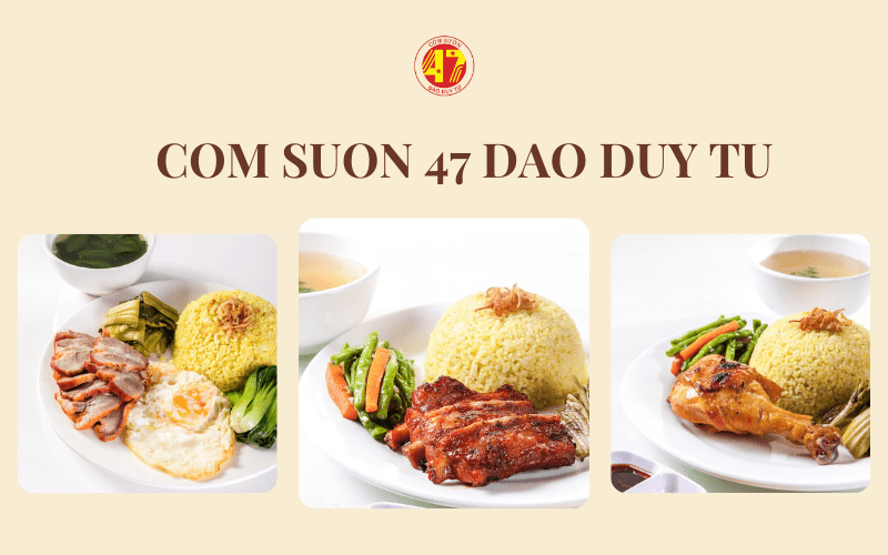 Com suon 47 Dao Duy Tu - Un bon restaurant à Hanoï