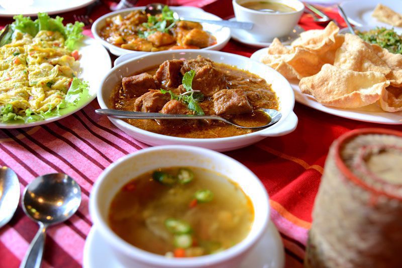 Cusine tradionnelle à Yangon