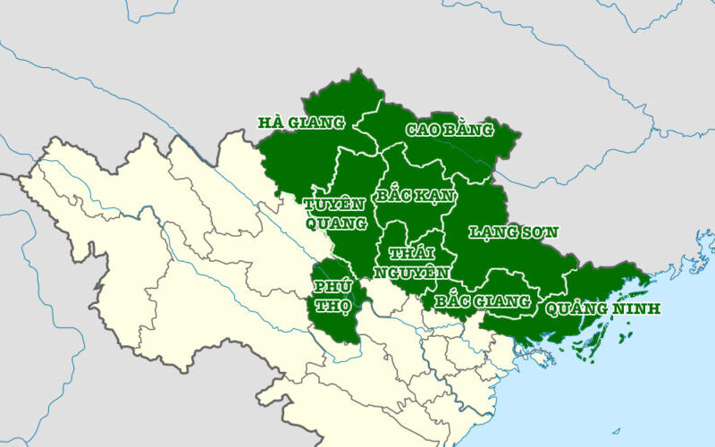 carte du nord-est