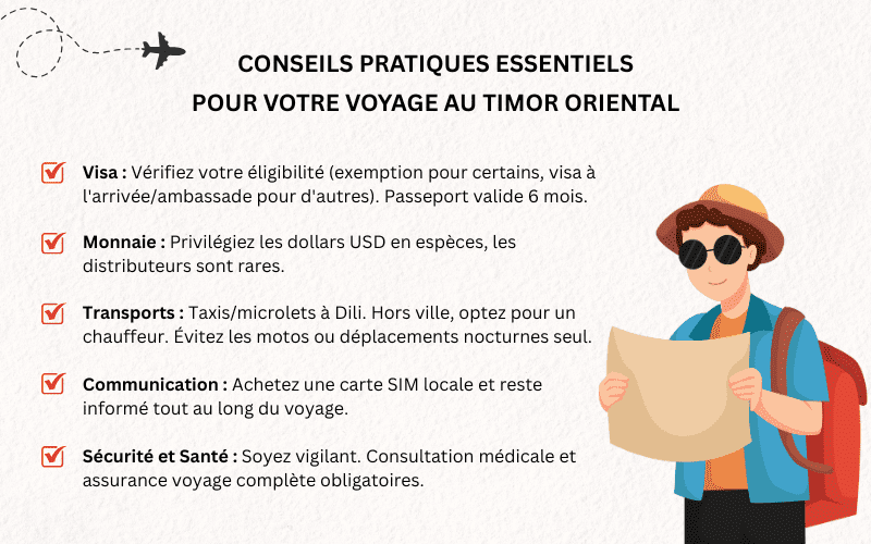 Conseils utiles pour votre voyage au Timor oriental