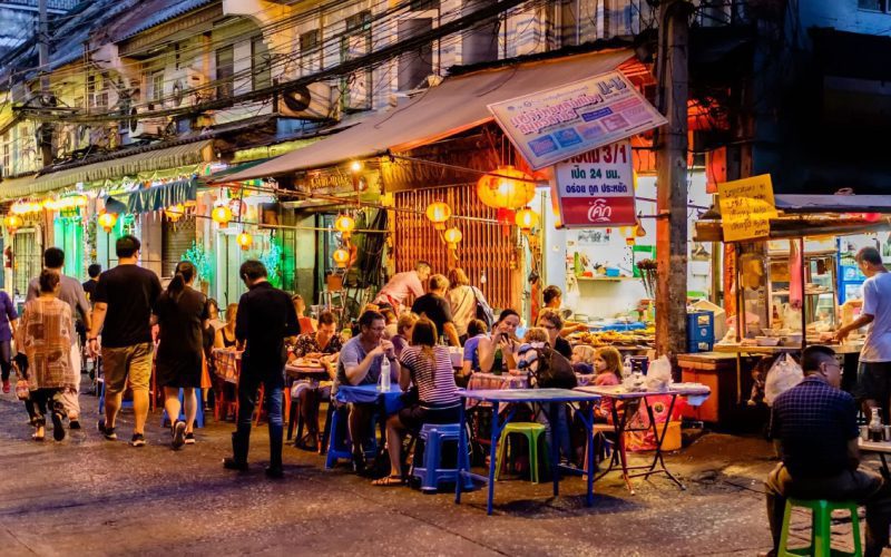 Cuisine de rue à Bangkok