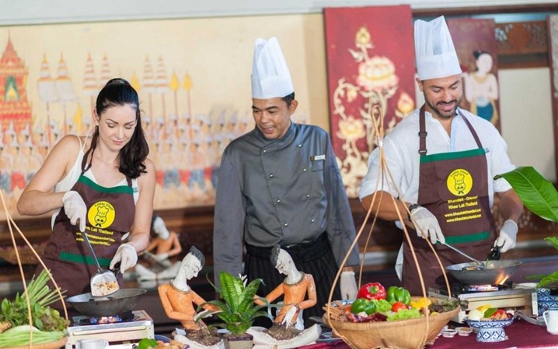 Cours de cuisine en Thaïlande