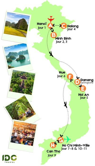 Circuit éco-responsable au Vietnam en 11 Jours