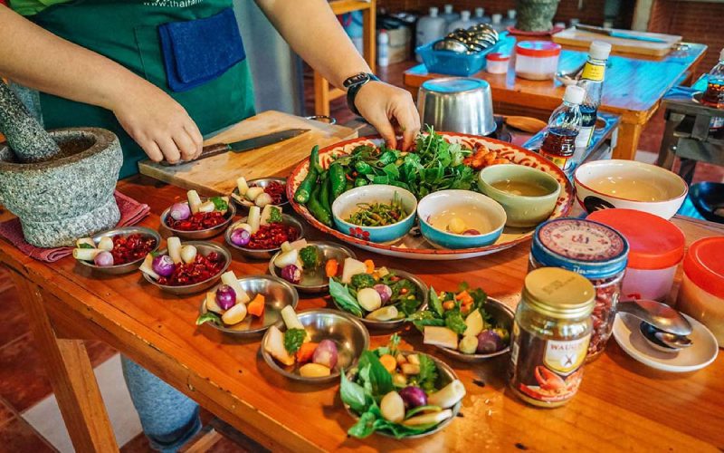 Cours de cuisine à Chiang Mai