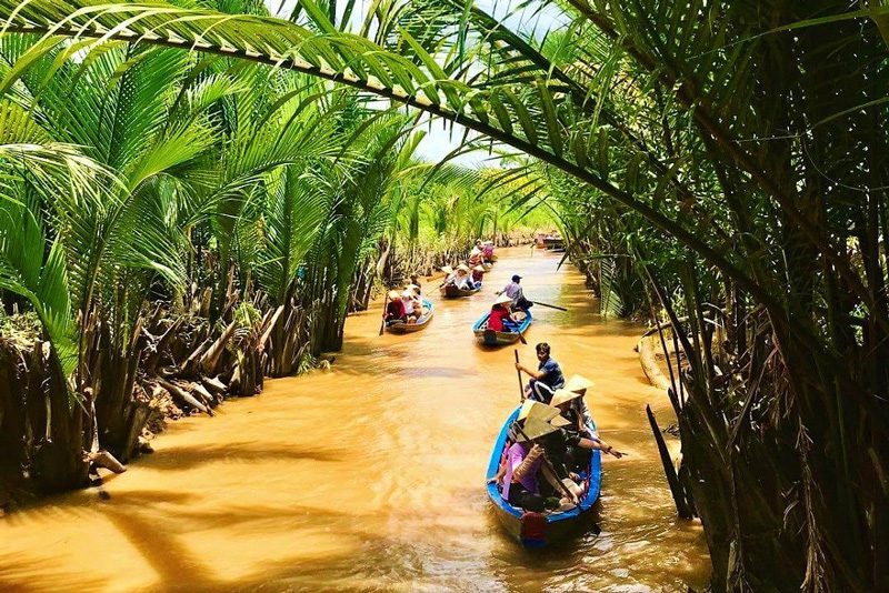 Croisière en sampan à Ben Tre
