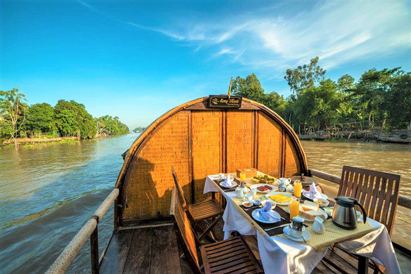 Croisière sampan Song Xanh Mekong