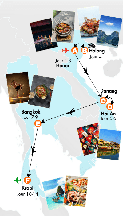 Culture & Cuisine du Vietnam et de la Thaïlande en 2 semaines