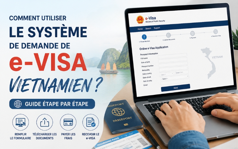 e-Visa Vietnam : Guide pratique étape par étape