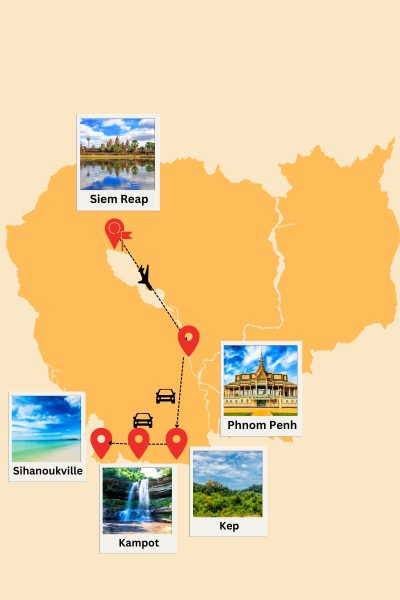 Circuit en famille au Cambodge en 11 jours