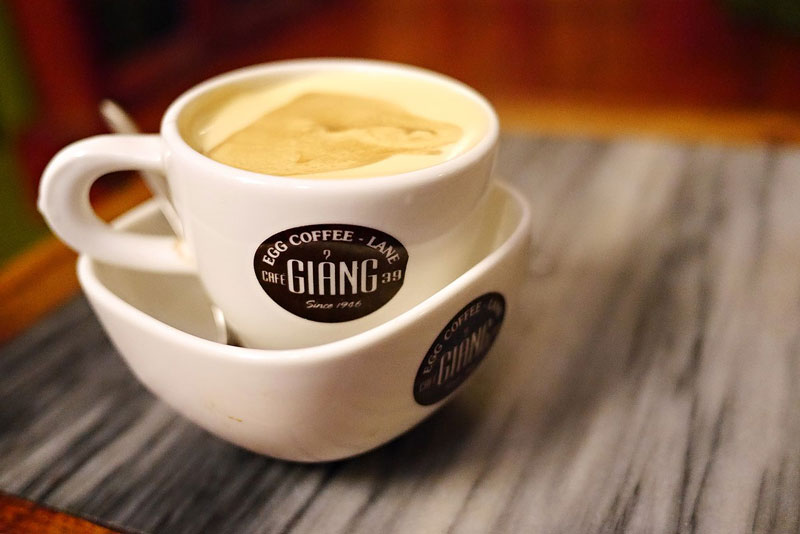 Café aux œufs-Café Giang