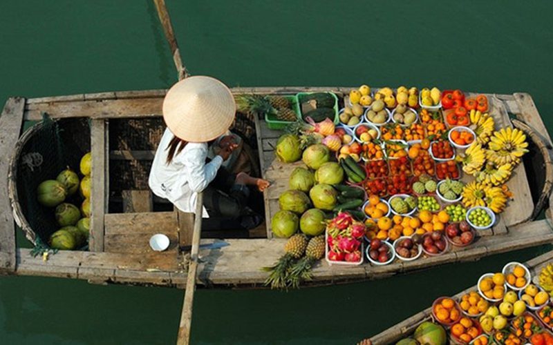 Marché flottant de Cai Be