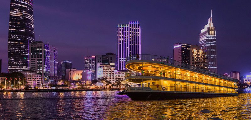 Dîner-croisière sur la rivière Saïgon