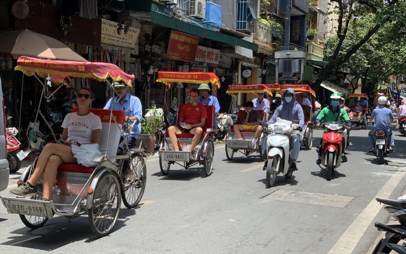 Découverte du Vieux Quartier en cyclo-pousse