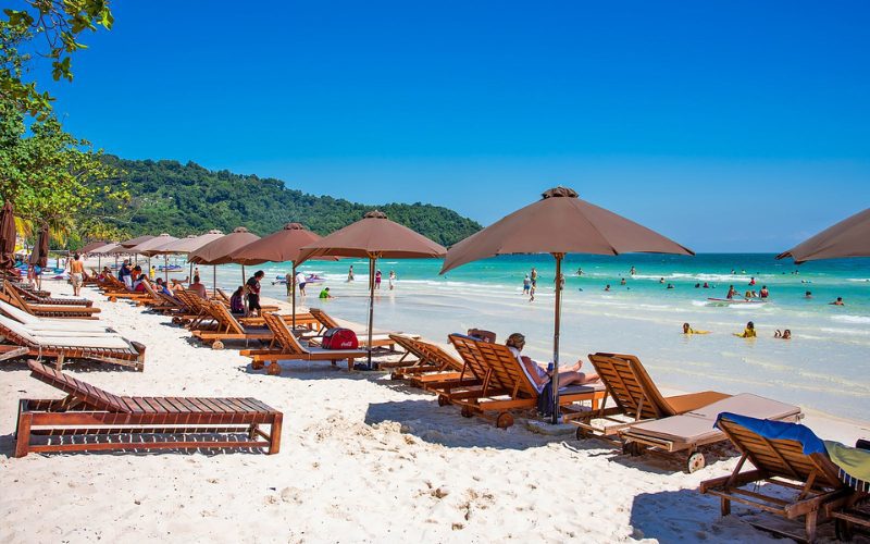 Détente sur la plage de Phu Quoc