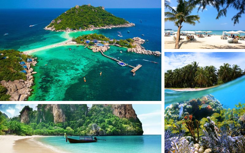 Des belles îles de la Thaïlande