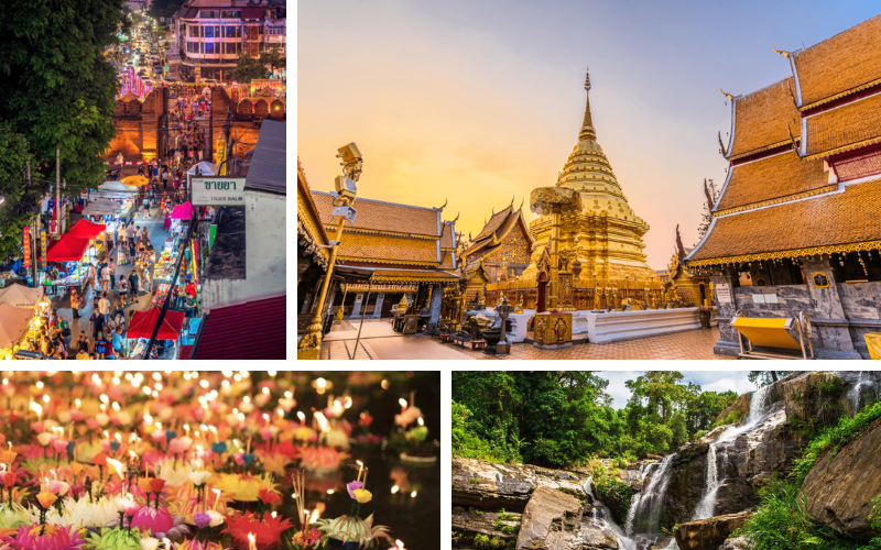 Des destinations à Chiang Mai