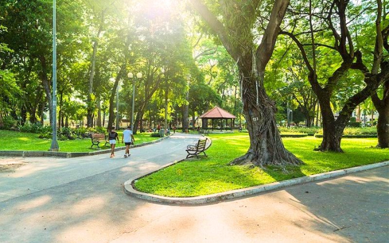 Déambulation dans le parc Tao Đàn, l’oasis urbaine de Saïgon