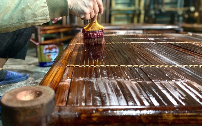 Expérience de la fabrication de produits en bambou