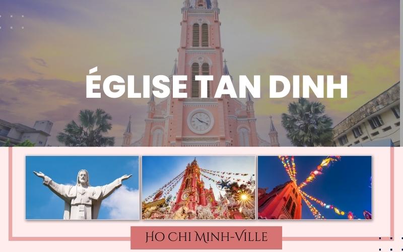 Église Tan Dinh à Ho Chi Minh-Ville : Découvrir le mystère de l’église rose de Saïgon