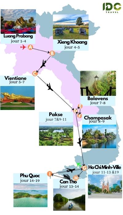 Essentiel du Laos et Vietnam en 19 jours