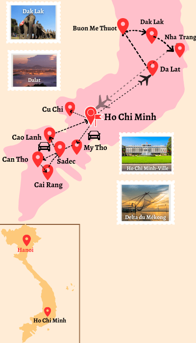 Empreinte du Sud Vietnam en 17 Jours