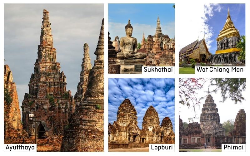 Explorer les vestiges des anciennes villes de la Thaïlande
