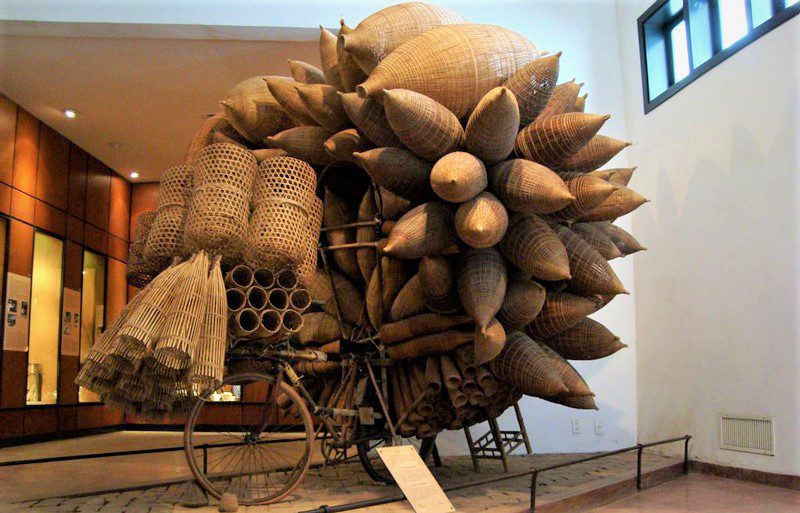 Vélo à nasses - Musée d'ethnographie
