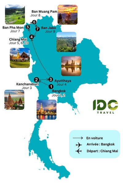 Exploration du Nord Thaïlande en 10 jours