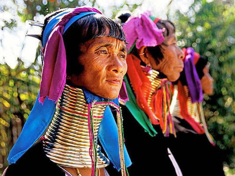 Femmes du village de Padong