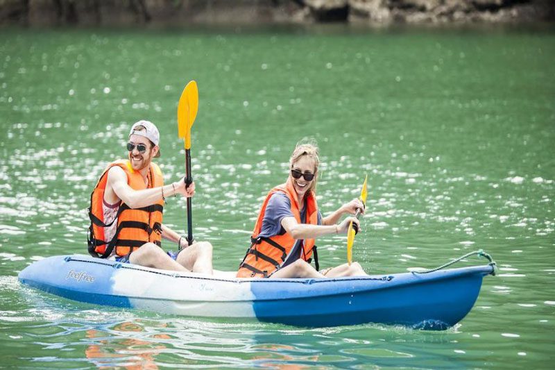 Faire du kayak