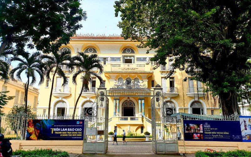 Façade du Musée des Beaux-Arts de Ho Chi Minh-Ville
