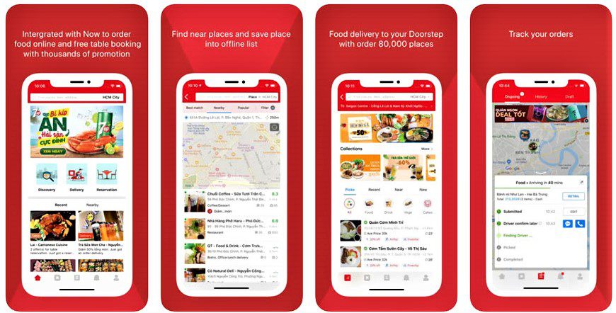 Foody - Applications utiles pour voyer au Vietnam