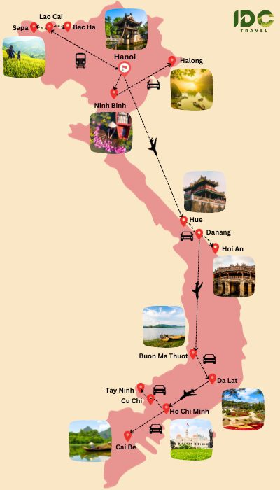 Grand cixrcuit du Vietnam en 20 jours