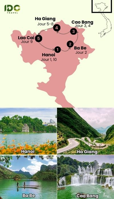 Hors des sentiers battus dans le Nord Vietnam en 10 jours