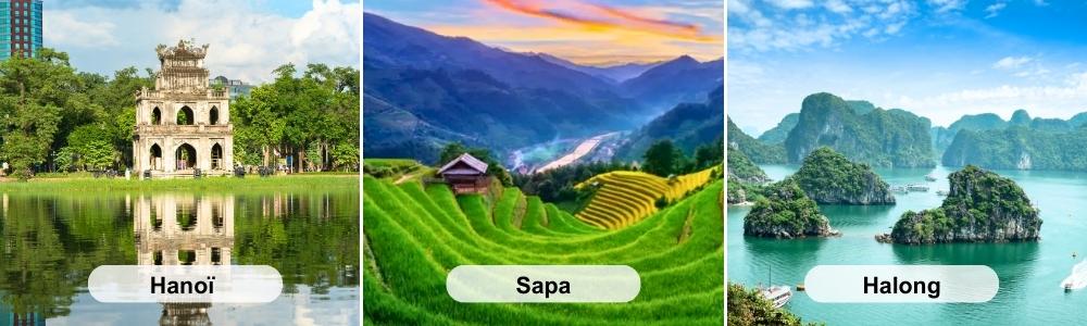 Hanoï - Sapa - Halong